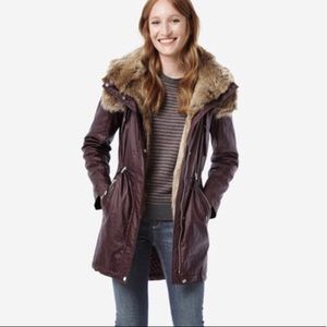 JOHNSTON MURPHY waxed parka jacket